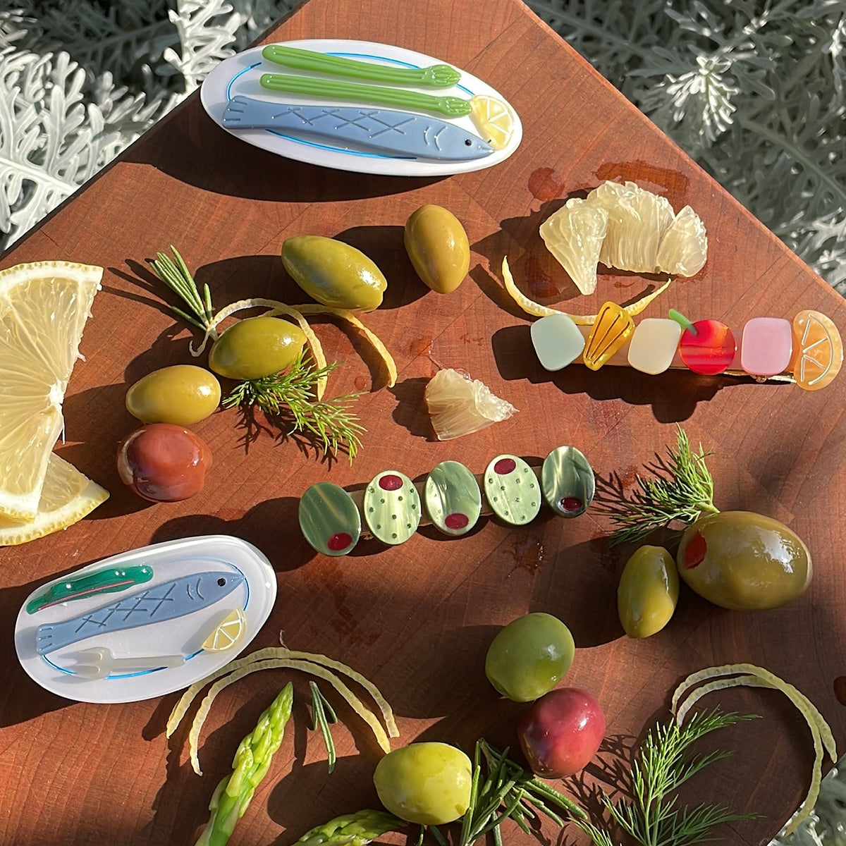 Poisson French Barrette