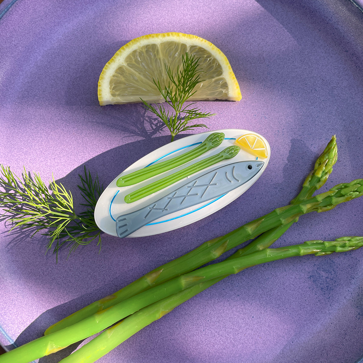 Poisson French Barrette