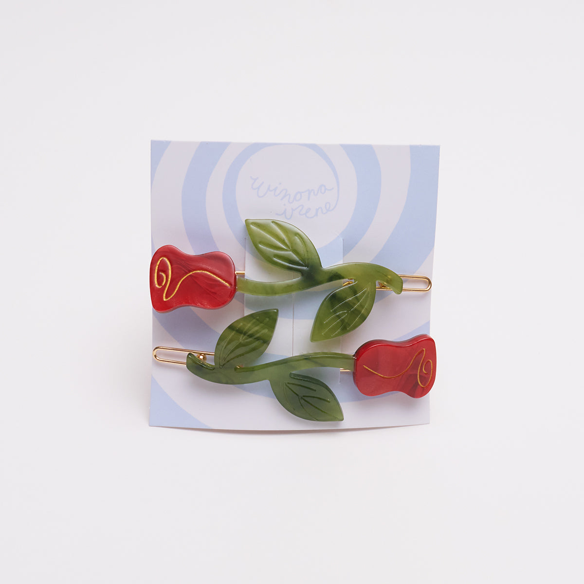 Rose Barrette Set | Winona Irene
