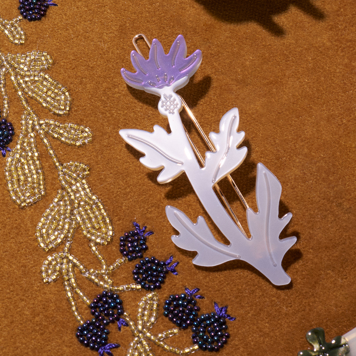 Thistle Barrette Set