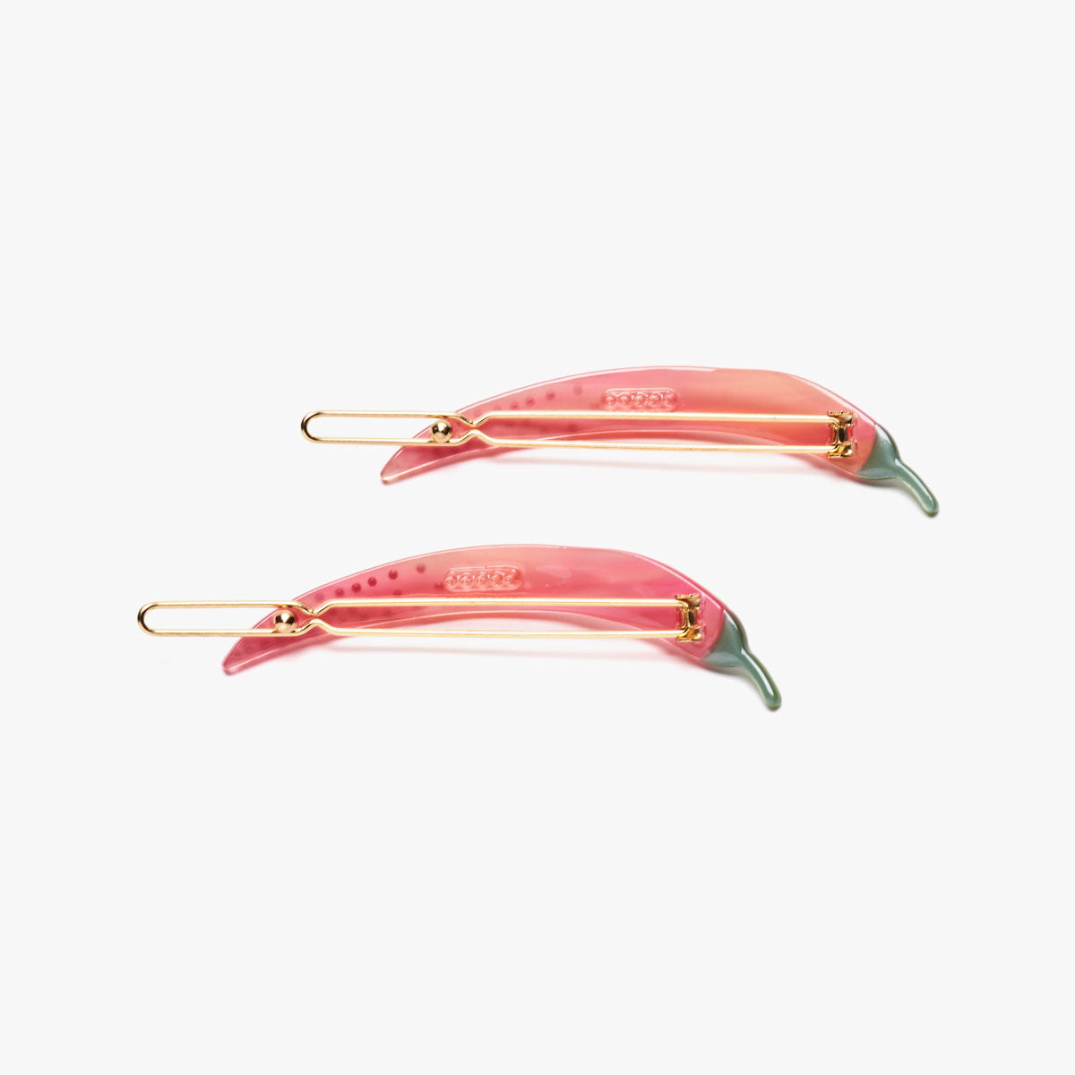 Thai Chili Pepper Barrette Set